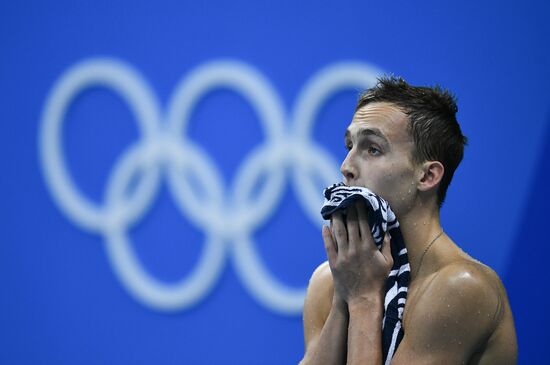 2016 Summer Olympics. Swimming. Day Eight