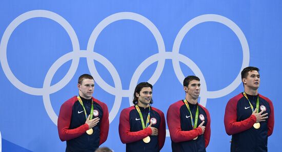 2016 Summer Olympics. Swimming. Day Eight