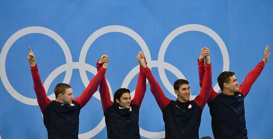 2016 Summer Olympics. Swimming. Day Eight