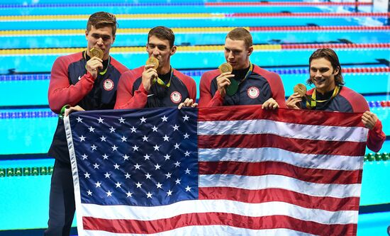2016 Summer Olympics. Swimming. Day Eight