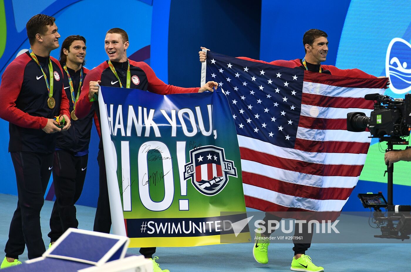 2016 Summer Olympics. Swimming. Day Eight