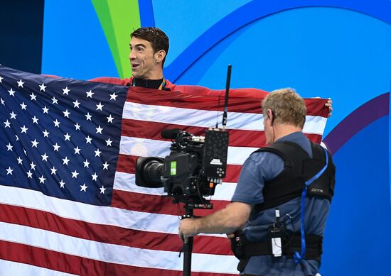 2016 Summer Olympics. Swimming. Day Eight