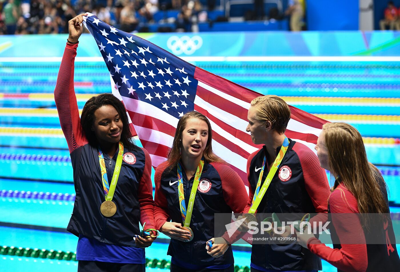 2016 Summer Olympics. Swimming. Day Eight