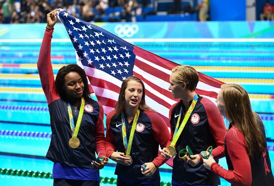 2016 Summer Olympics. Swimming. Day Eight