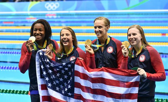 2016 Summer Olympics. Swimming. Day Eight
