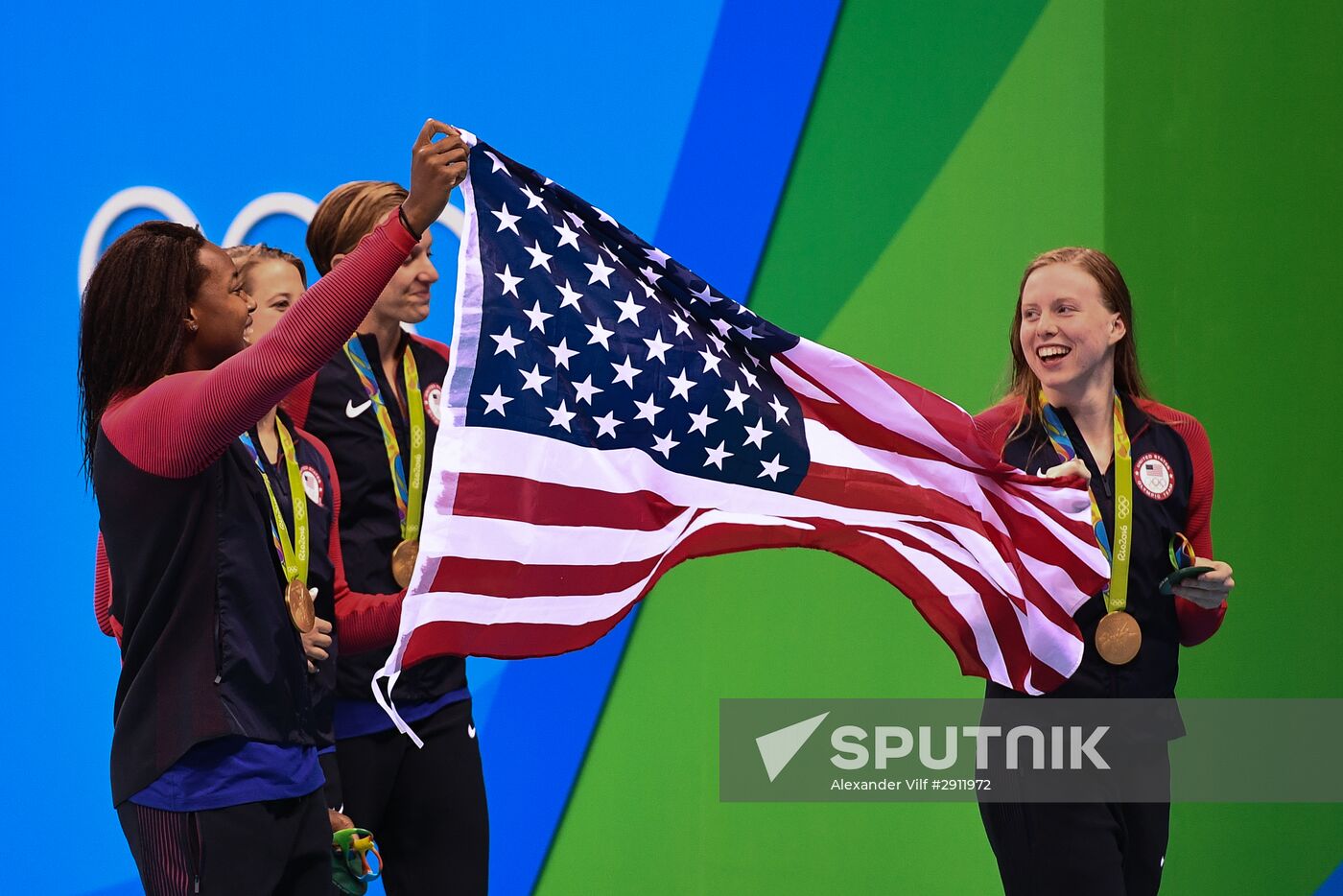 2016 Summer Olympics. Swimming. Day Eight
