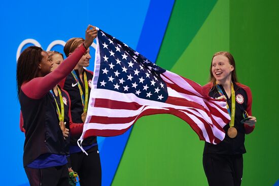 2016 Summer Olympics. Swimming. Day Eight