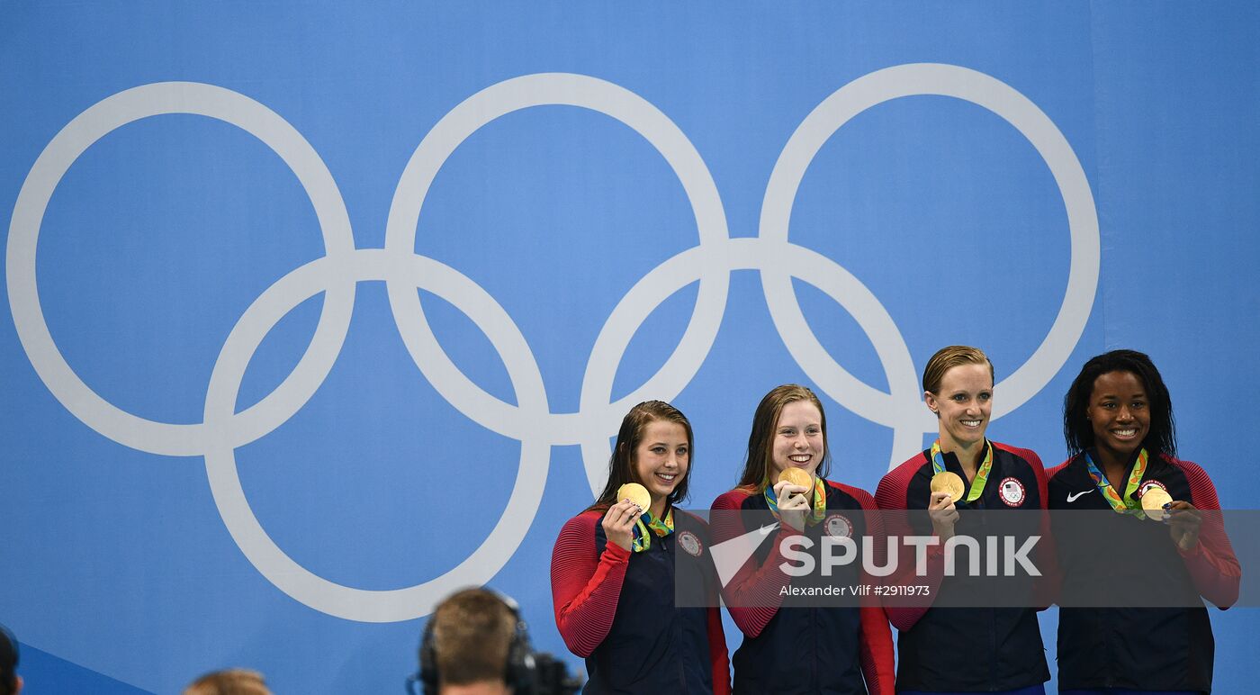 2016 Summer Olympics. Swimming. Day Eight