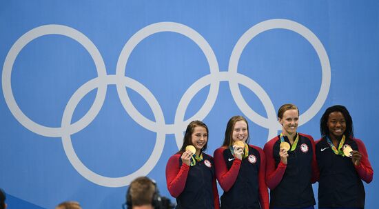 2016 Summer Olympics. Swimming. Day Eight