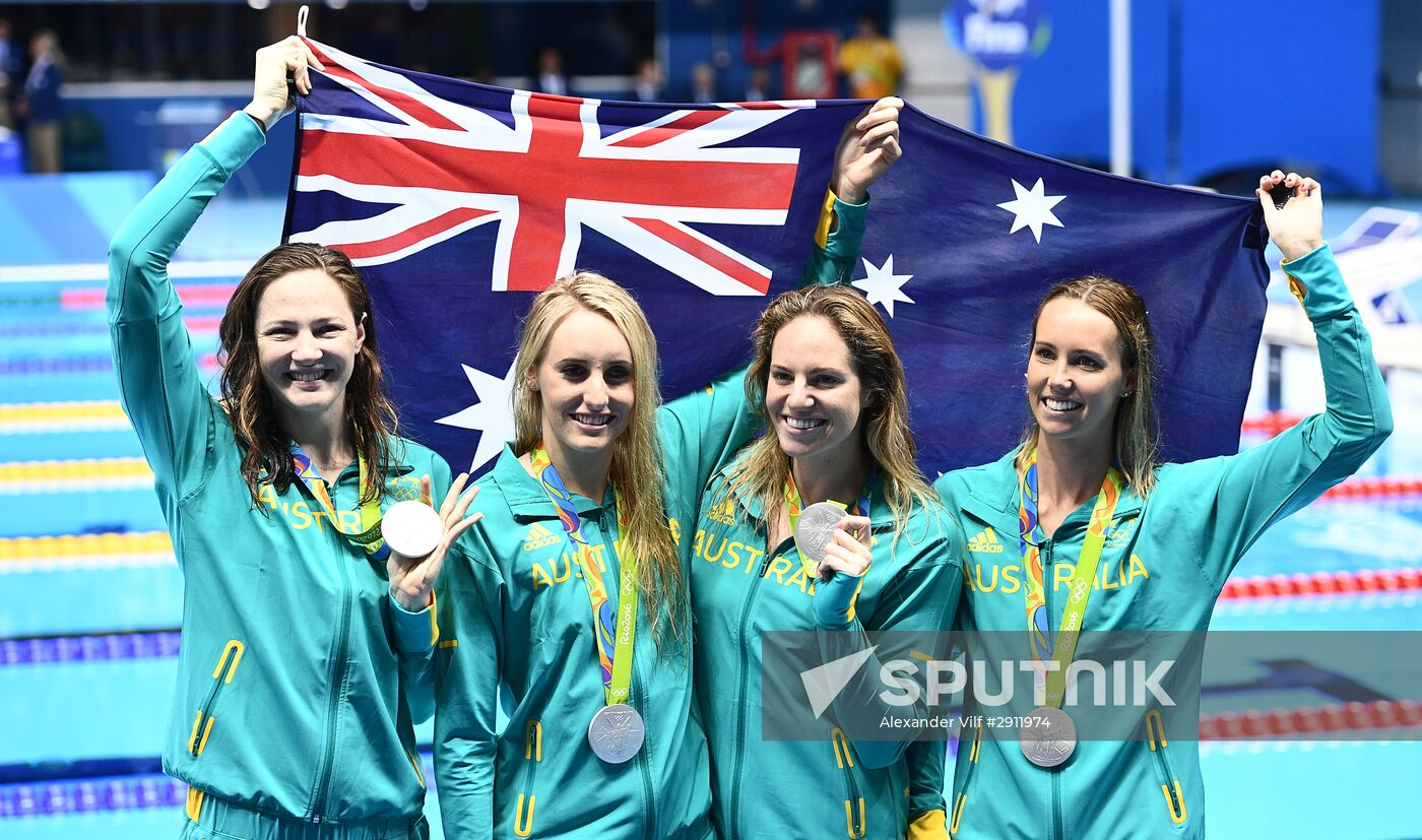 2016 Summer Olympics. Swimming. Day Eight