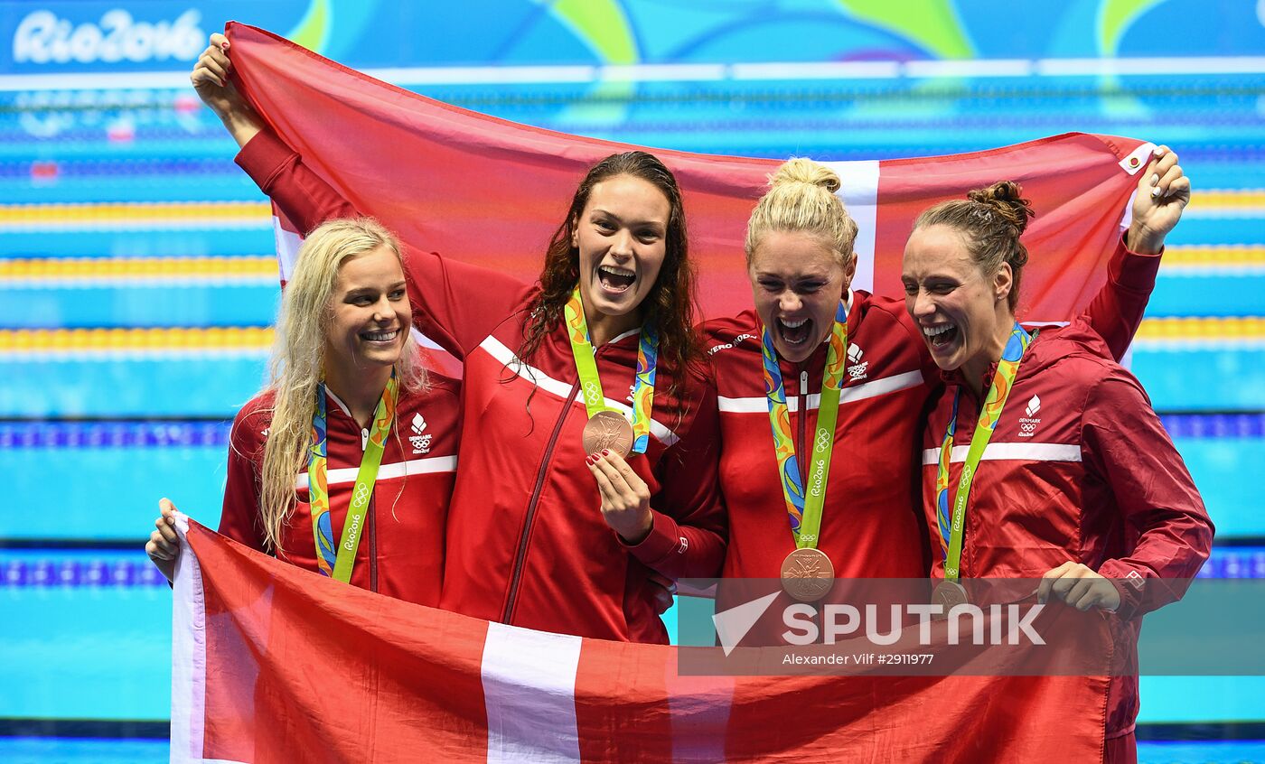 2016 Summer Olympics. Swimming. Day Eight