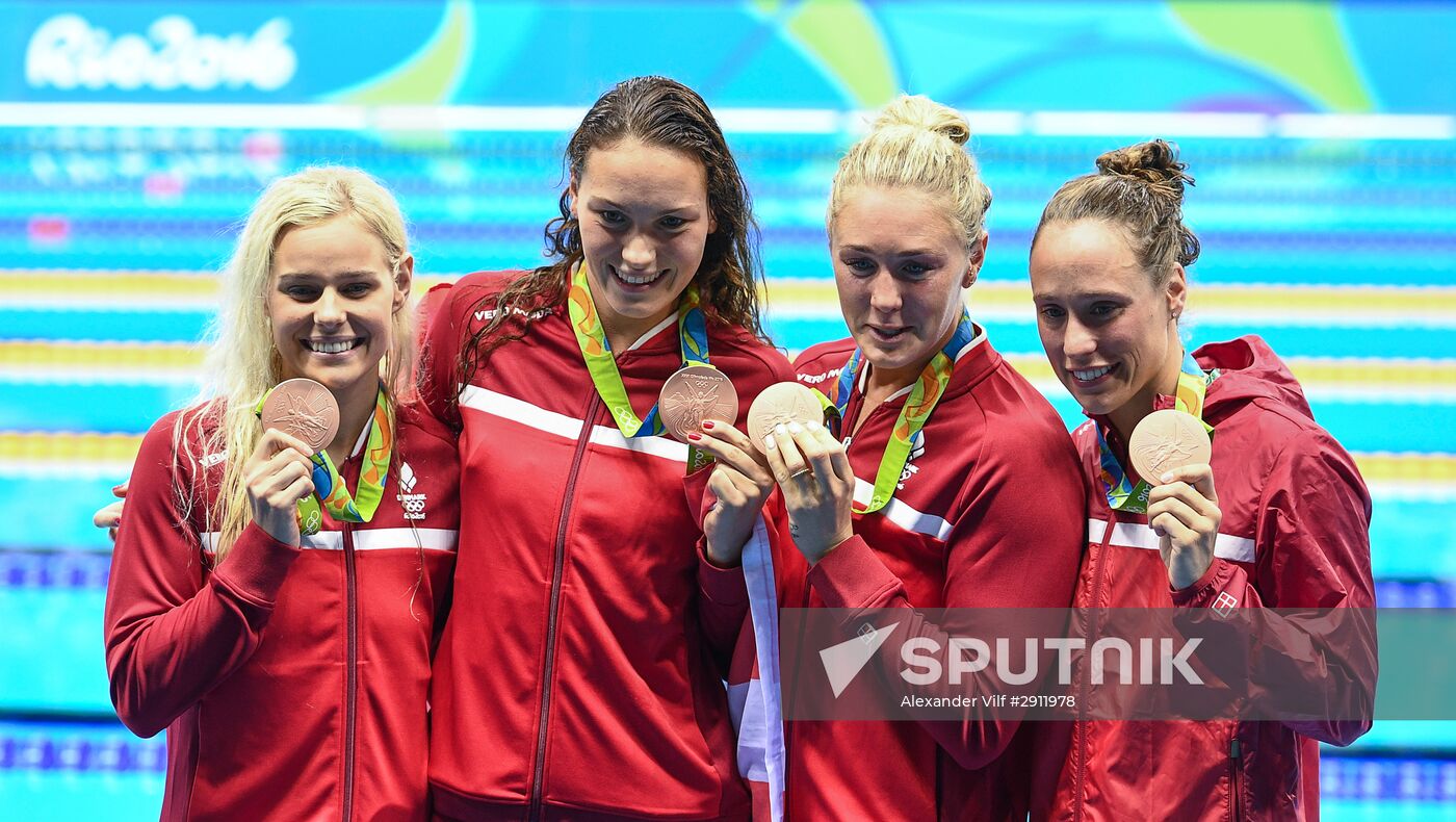 2016 Summer Olympics. Swimming. Day Eight