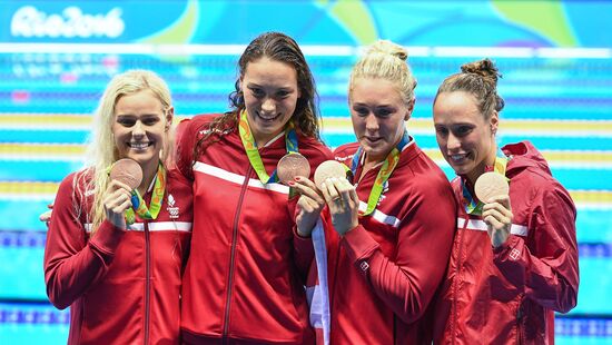 2016 Summer Olympics. Swimming. Day Eight