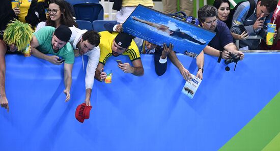 2016 Summer Olympics. Swimming. Day Eight