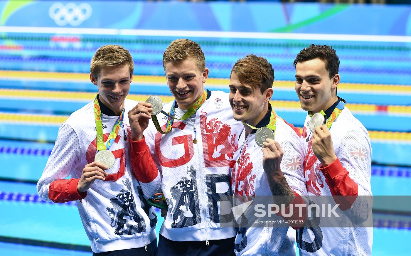 2016 Summer Olympics. Swimming. Day Eight