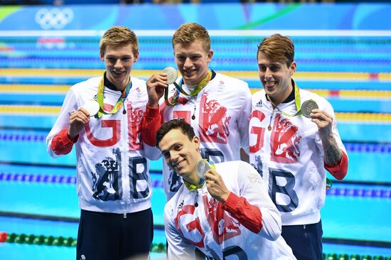 2016 Summer Olympics. Swimming. Day Eight