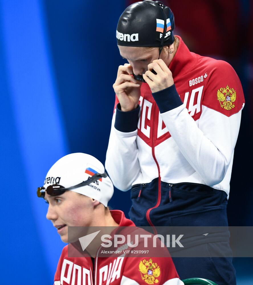 2016 Summer Olympics. Swimming. Day Eight