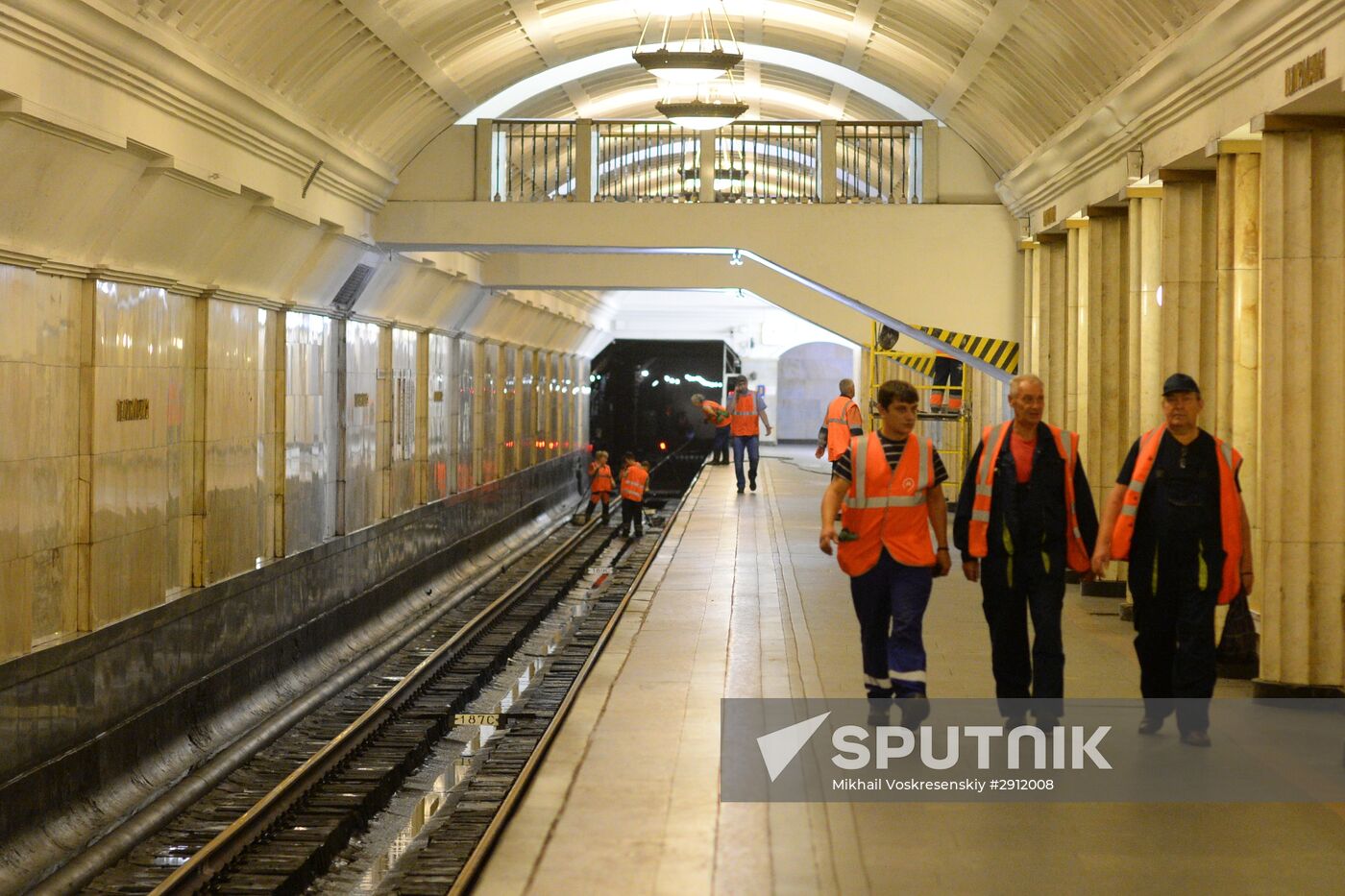 Repairs on central part of Moscow metro's Zamoskvoretskaya Line
