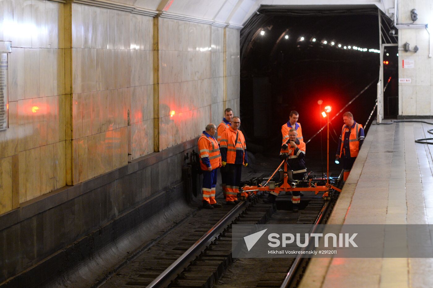 Repairs on central part of Moscow metro's Zamoskvoretskaya Line