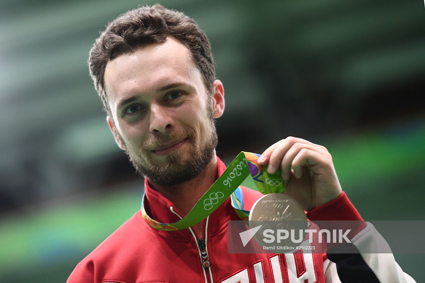 2016 Summer Olympics. Shooting sport. Men's 50m rifle 3 positions