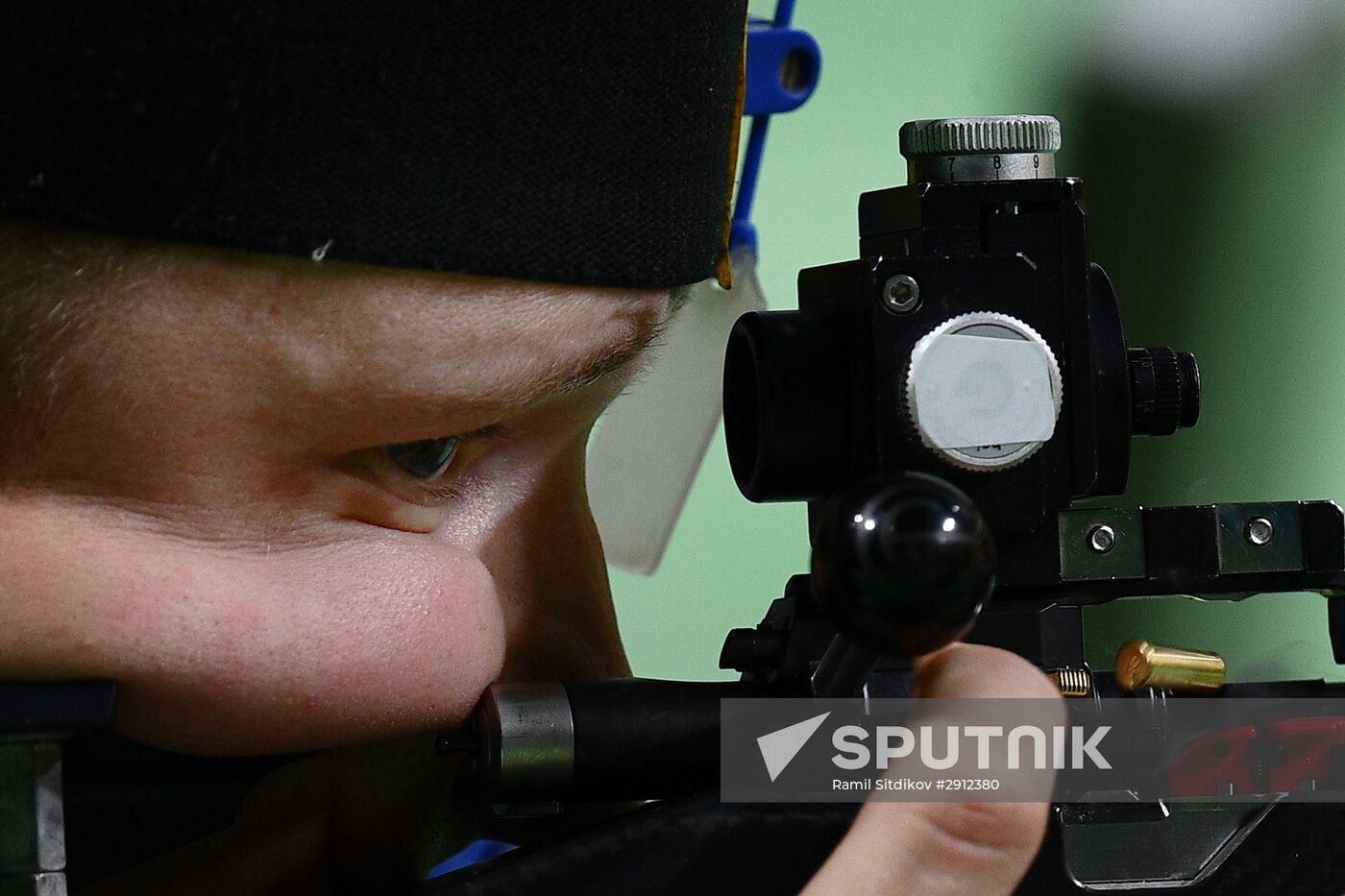 2016 Summer Olympics. Shooting sport. Men's 50m rifle 3 positions