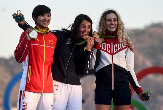 2016 Summer Olympics. Sailing. RS:X. Finals