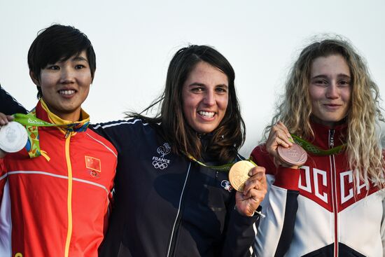 2016 Summer Olympics. Sailing. RS:X. Finals