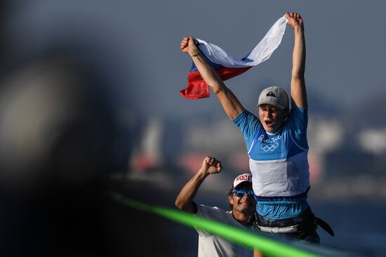 2016 Summer Olympics. Sailing. RS:X. Finals