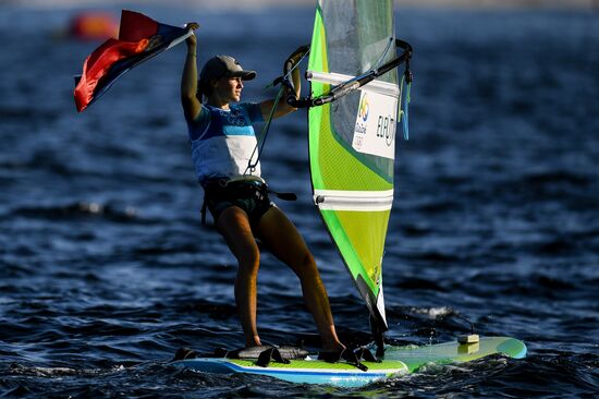 2016 Summer Olympics. Sailing. RS:X. Finals