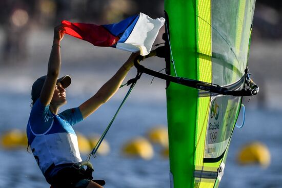 2016 Summer Olympics. Sailing. RS:X. Finals