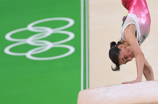2016 Summer Olympics. Artistic gymnastics. Women. Vault