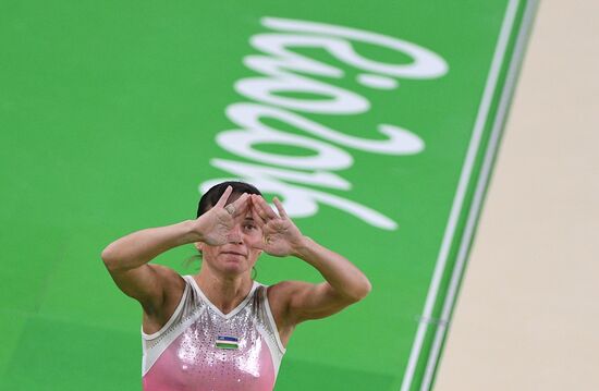2016 Summer Olympics. Artistic gymnastics. Women. Vault