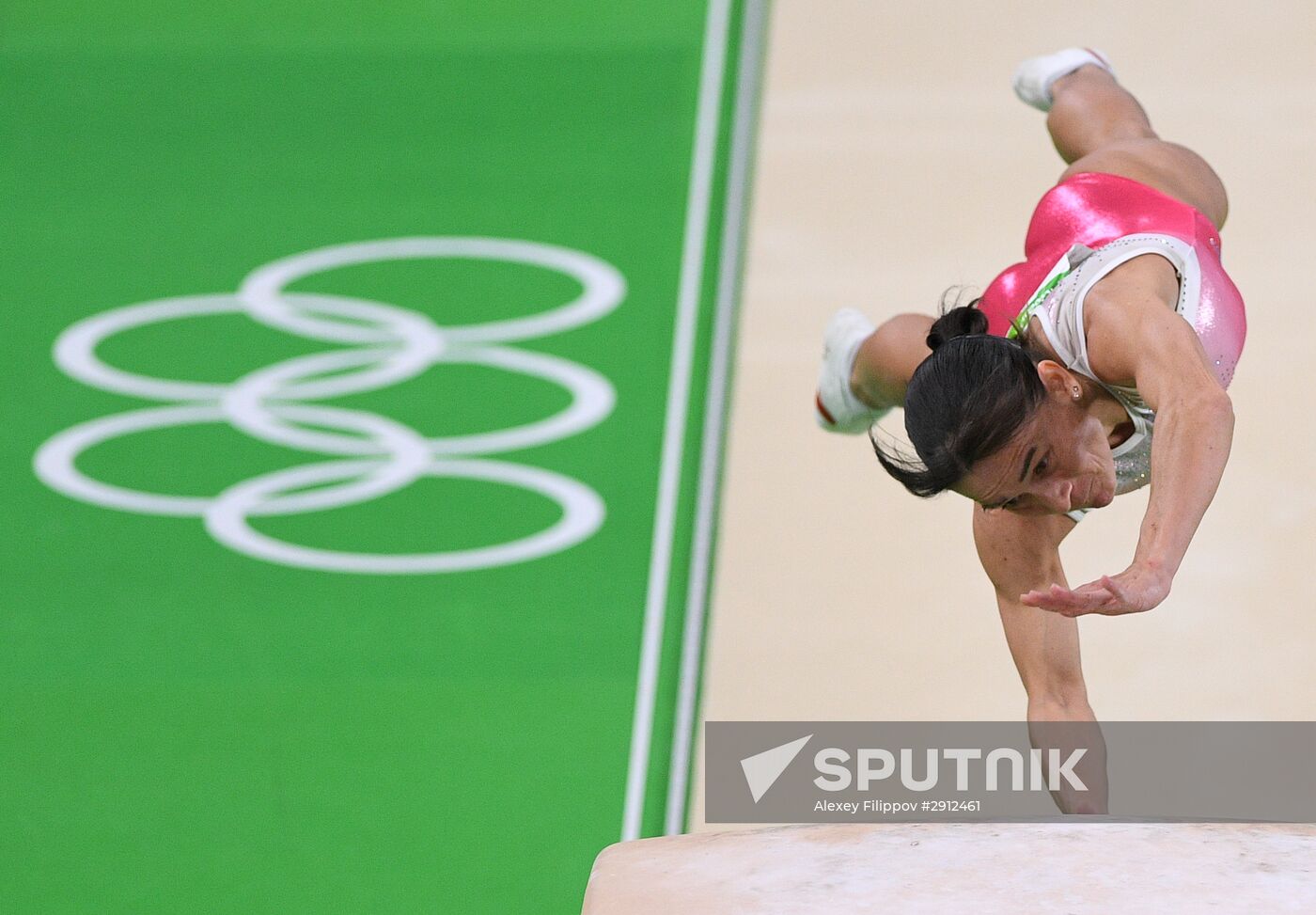 2016 Summer Olympics. Artistic gymnastics. Women. Vault