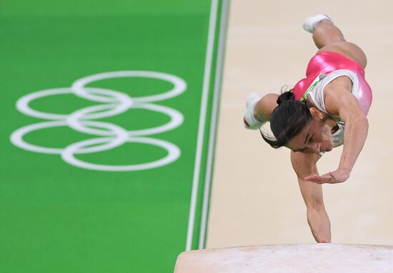 2016 Summer Olympics. Artistic gymnastics. Women. Vault