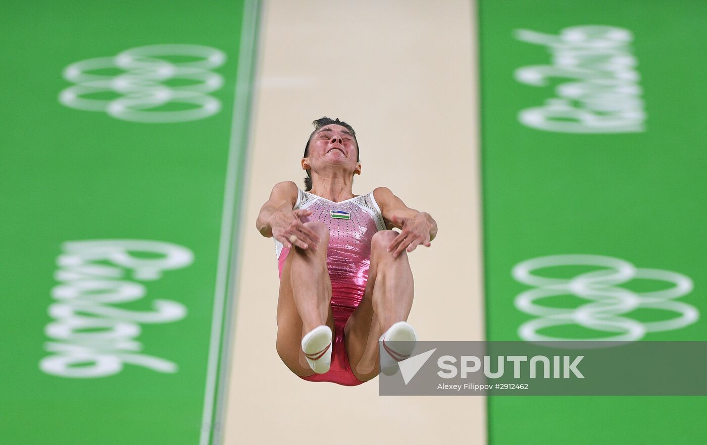 2016 Summer Olympics. Artistic gymnastics. Women. Vault