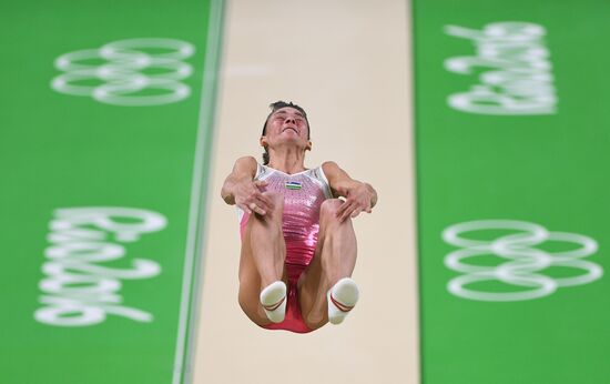 2016 Summer Olympics. Artistic gymnastics. Women. Vault
