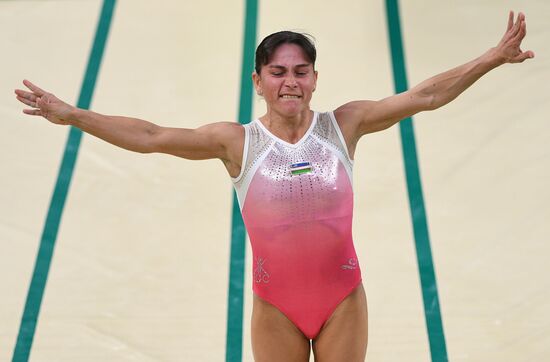 2016 Summer Olympics. Artistic gymnastics. Women. Vault