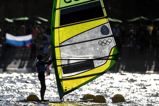 2016 Summer Olympics. Sailing. RS:X. Finals