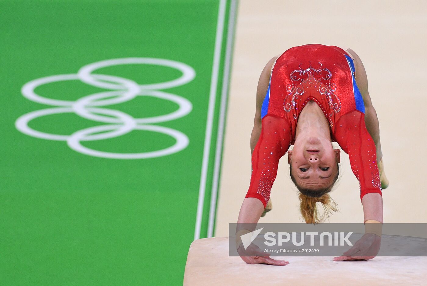 2016 Summer Olympics. Artistic gymnastics. Women. Vault
