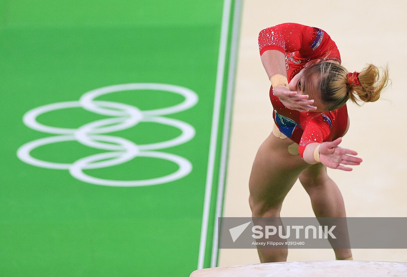 2016 Summer Olympics. Artistic gymnastics. Women. Vault