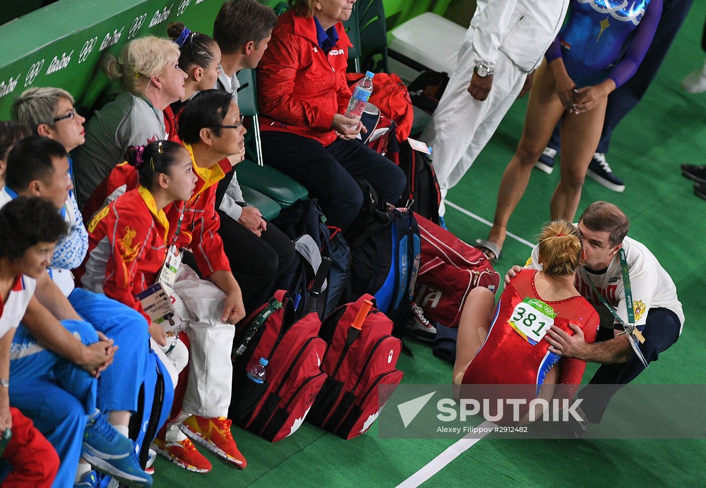 2016 Summer Olympics. Artistic gymnastics. Women. Vault