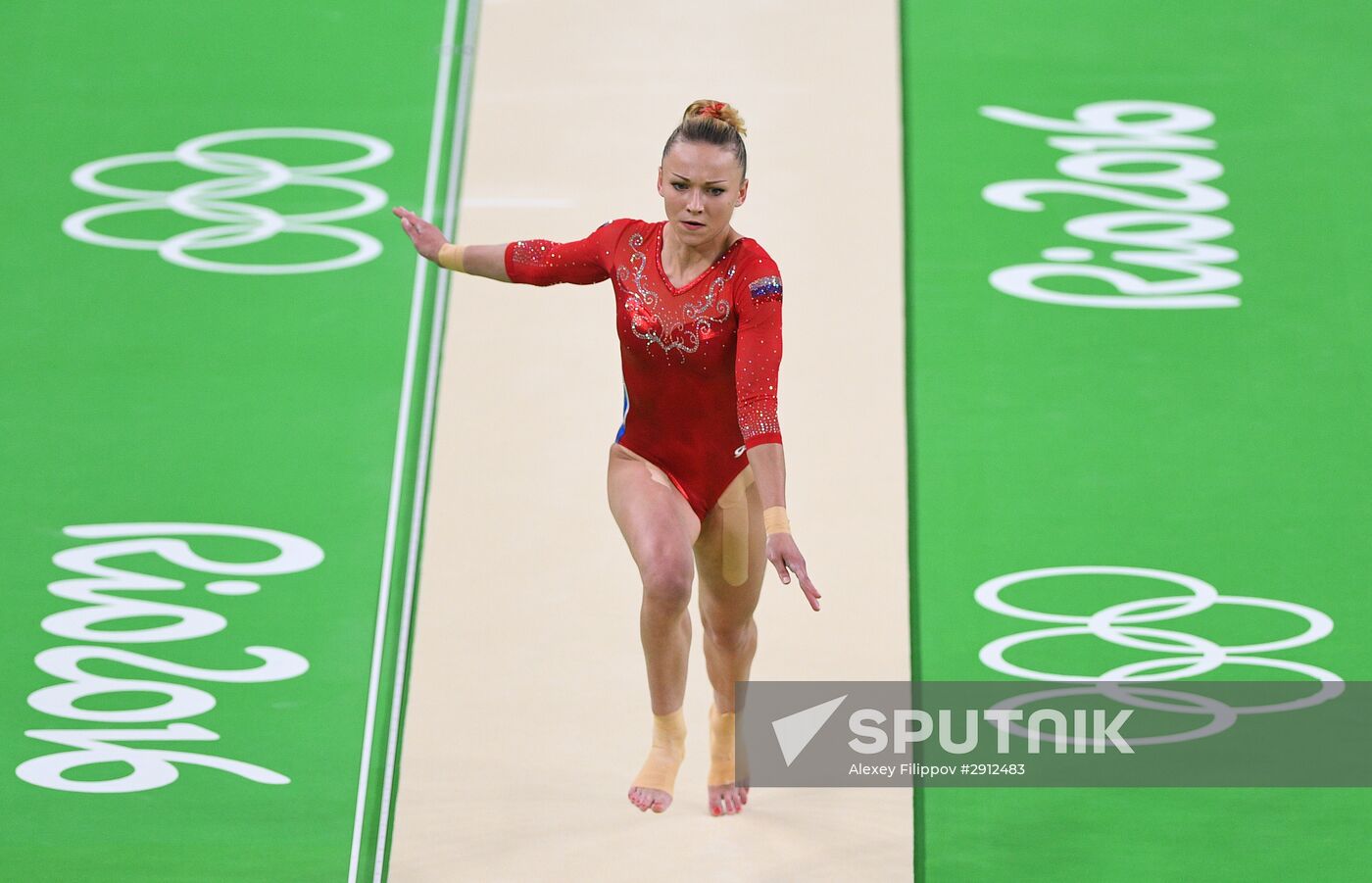2016 Summer Olympics. Artistic gymnastics. Women. Vault