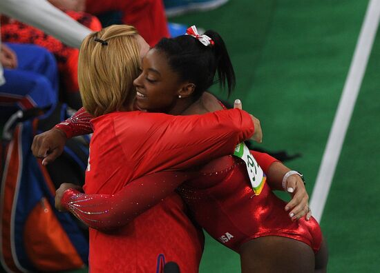 2016 Summer Olympics. Artistic gymnastics. Women. Vault