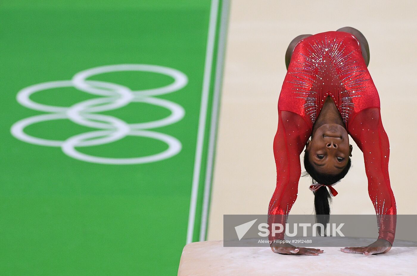 2016 Summer Olympics. Artistic gymnastics. Women. Vault