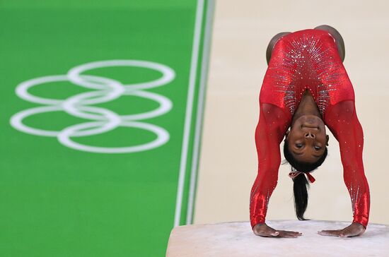 2016 Summer Olympics. Artistic gymnastics. Women. Vault