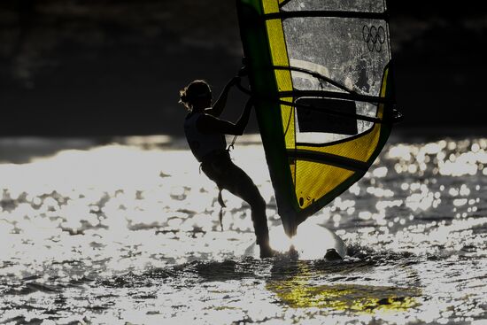 2016 Summer Olympics. Sailing. RS:X. Finals