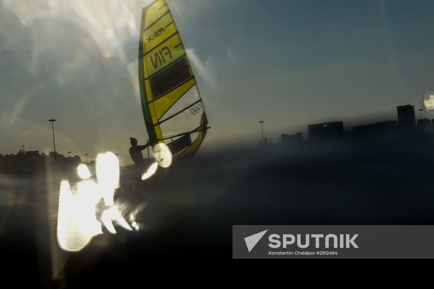 2016 Summer Olympics. Sailing. RS:X. Finals