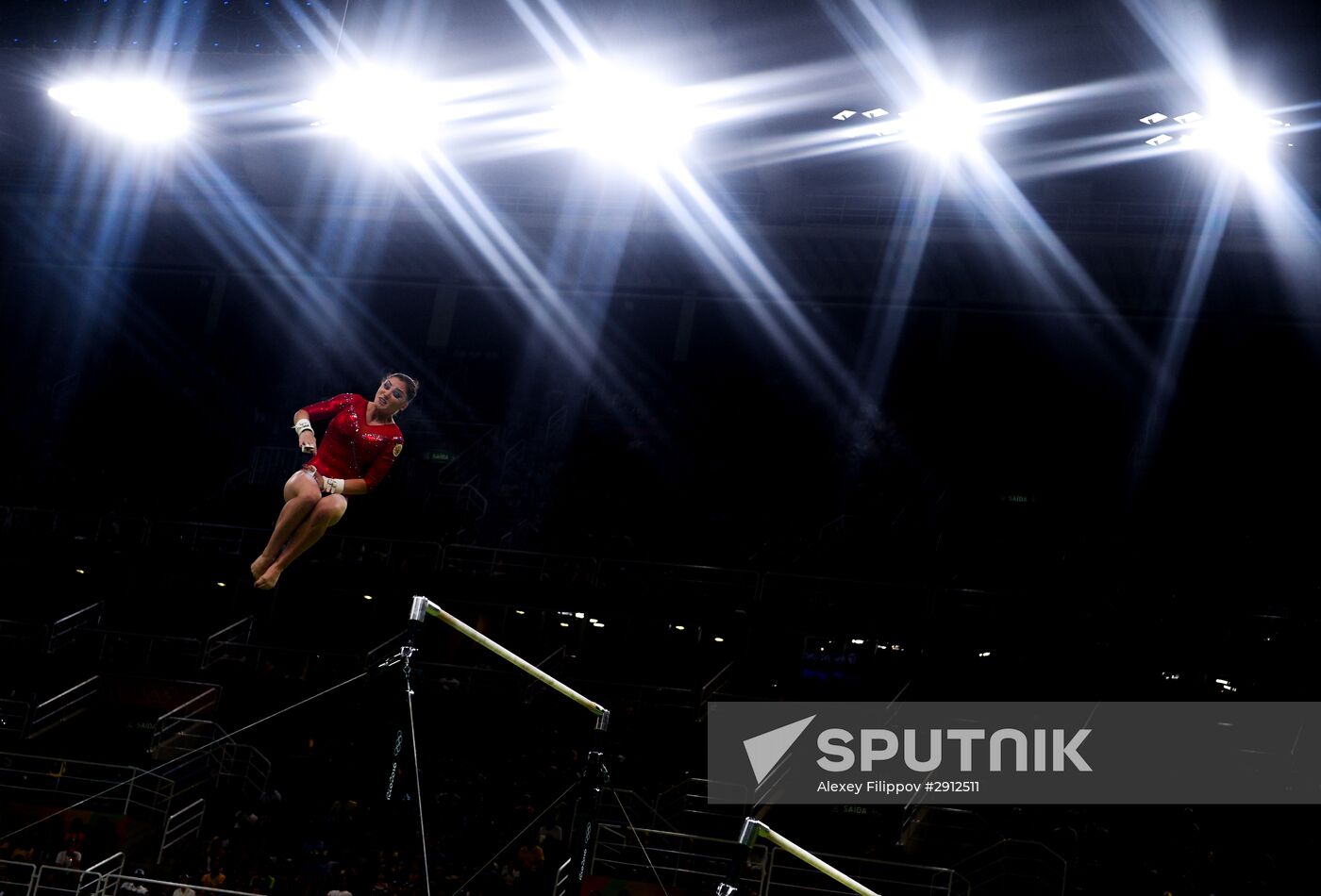 2016 Summer Olympics. Artistic gymnastics. Women. Uneven bars