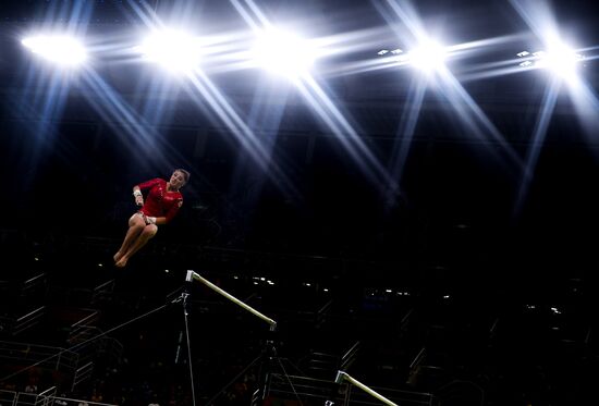 2016 Summer Olympics. Artistic gymnastics. Women. Uneven bars