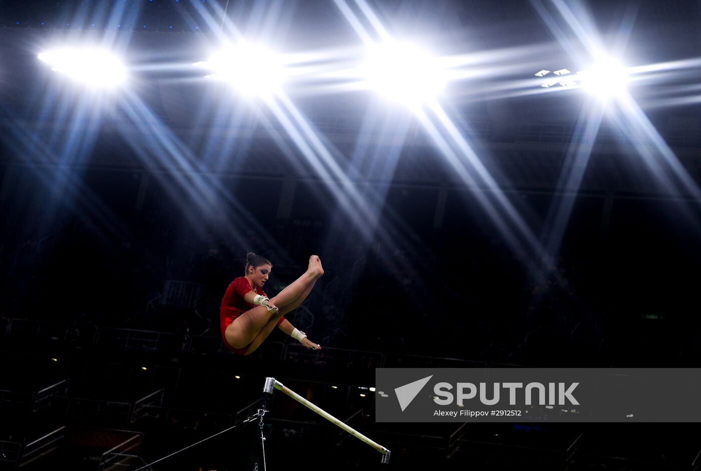2016 Summer Olympics. Artistic gymnastics. Women. Uneven bars